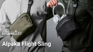 Обзор слинг-сумки Alpaka Flight Sling