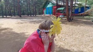 Инсценировка отрядной песни, песня "Барбарики", лагерь Энергетик 2022