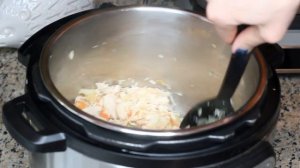 Куриный суп с лапшой в мультиварке Instant Pot