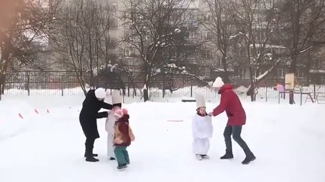 ЗИМНИЙ СПОРТИВНЫЙ ПРАЗДНИК В ДОУ смотреть онлайн