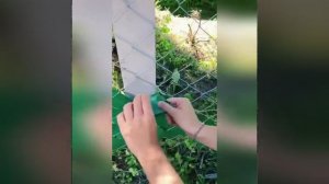 Забор из рабицы