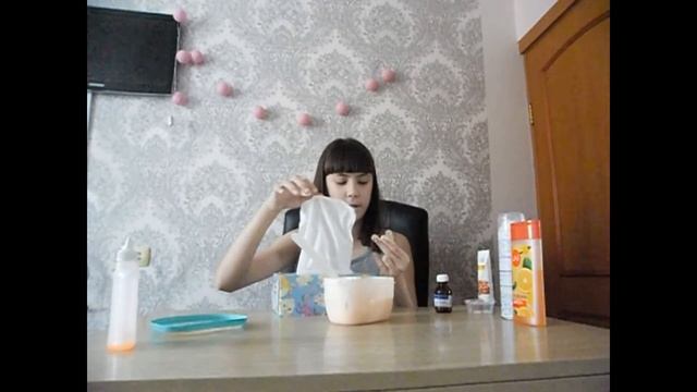 Делаю СЛАЙМ/ Первое видео со СЛАЙМОМ смотреть онлайн