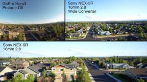 Sony NEX-5R vs GoPro Hero3 w/without Lenses and Filters - Best Comparison