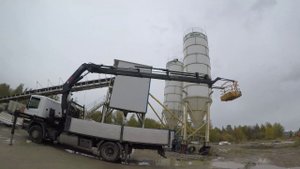 Кран Манипулятор,демонтаж завода,а Я ПОДНЯЛСЯ НА ПОЛНЫЙ ВЫЛЕТ В ЛЮЛЬКЕ.Hiab xs322.