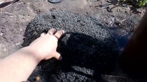 Артезианская скважина, чистка аэрлифтом и болтушко