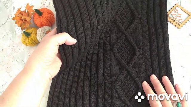 Вязание. ЧТО СВЯЗАЛА  ЗА IV-ую НЕДЕЛЮ ОКТЯБРЯ. Две готовые работы. Обзор.
