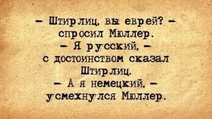 ?? 100 Лучших Анекдотов про Штирлица! Юбилейный выпуск! ГОСТ У 02906 2022