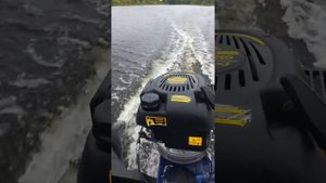 Гибрид Ветерок 8 Чемпион 7 л.с. Первый выход на воду ( продолжение).