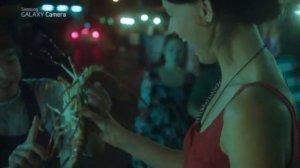 Samsung ChatON in Commercials-Samsung Galaxy Camera with 3G Visual messaging (foodie)