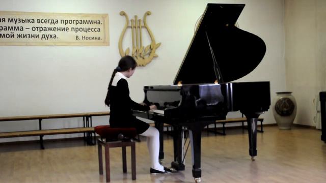 13 инвенция И С Баха Фортепиано исполняет Арина Дрокина 7 кл. Школа искусств Музыкальная классика смотреть онлайн