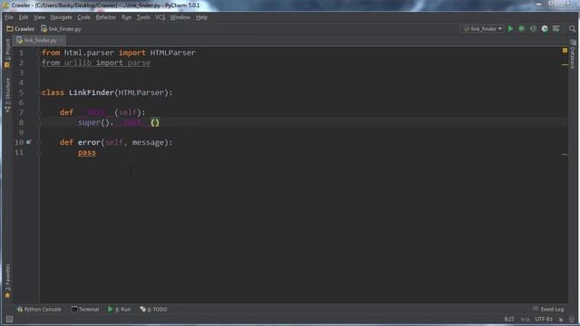 Python Web Crawler Tutorial 5 Parsing HTML смотреть онлайн