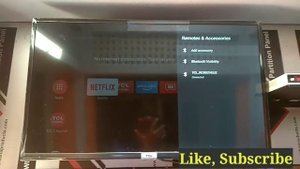 TCL TV | Connect Bluetooth on TCL Smart TV | How to Connect Bluetooth With Speaker | Quick Setting