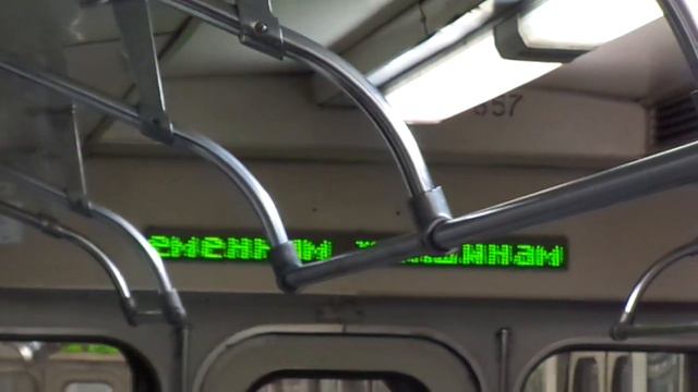 Метропоезд Санкт-Петербурга 9-88: метровагон 81-714 (ЛВЗ), б. 7857 - 2 линия (06.03.19) смотреть онлайн