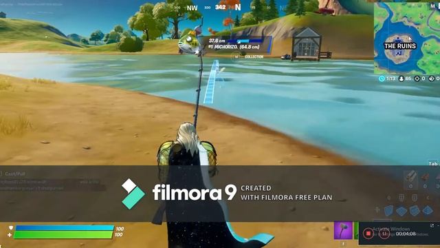 Amazing fish and weapons pulled (Fortnite) смотреть онлайн