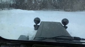 Самодельный минитрактор уборка снега