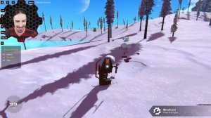 Snowball Fight with Snowmobiles! - Trailmakers Multiplayer