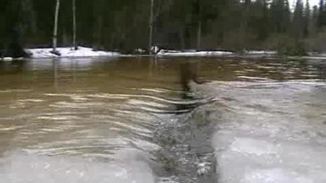Супер пейзаж ! Паводок на реке, Хивус смотреть онлайн
