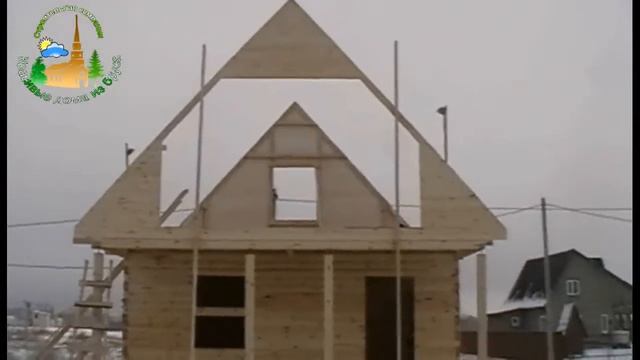 Этапы строительства дома из бруса смотреть онлайн