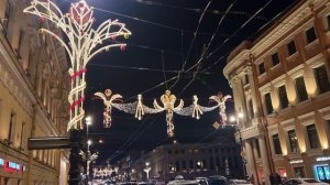 Манежная площадь. Санкт-Петербург Новый 2022 год