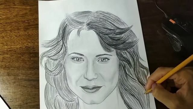 Портрет карандашом по фотографии смотреть онлайн