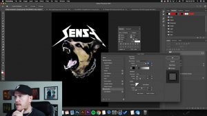 How To Design HEAVY METAL STREETWEAR T-Shirt Designs (Full PHOTOSHOP Tutorial)