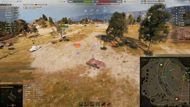 ЛУЧШАЯ ПОЗА чтоб не страдать от арты в чистом поле на тяже. Урок на Степи  WZ-111 WZ 111 wot