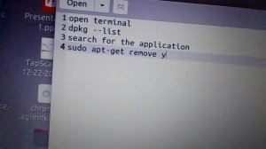 easy way to  uninstall applications form Linux environment using terminal in 3 steps