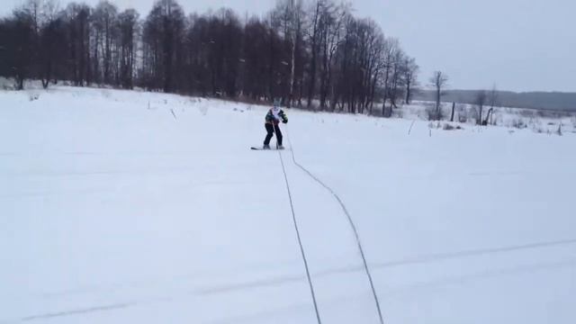 Катаемся на снегоходе смотреть онлайн