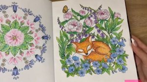 Раскрашенное за месяц ИЮЛЬ 2022 в раскрасках антистресс/планы на август в раскрасках