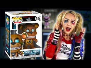 РАСПАКОВКА TWISTED FREDDY ФНАФ FUNKO POP! ХАРЛИ КВИНН И НЕПРАВИЛЬНЫЕ АНИМАТРОНИКИ FNAF!