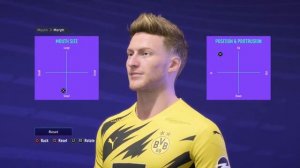 Marcos Reus FIFA 21 pro clubs look alike tutorial | Borussia Dortmund | Germany