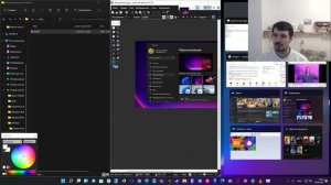 Новая функция расположения окон в Windows 11