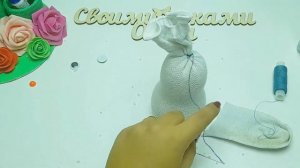 СНЕГОВИК из Носка и Риса На НОВЫЙ ГОД Своими Руками