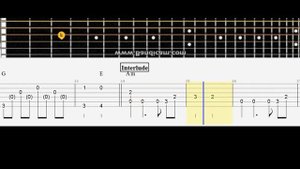Bon Jovi - Its My Life Acoustic guitar lesson note tabs