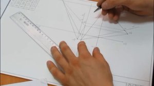 Как начертить Эпюр 1 КНИТУ(КХТИ) 1 курс.Найти расстояние от точки D до плоскости треугольника ABC