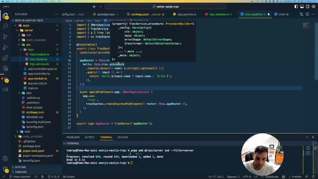 Fullstack TypeScript Monorepo: NestJS, NextJS 13 & tRPC