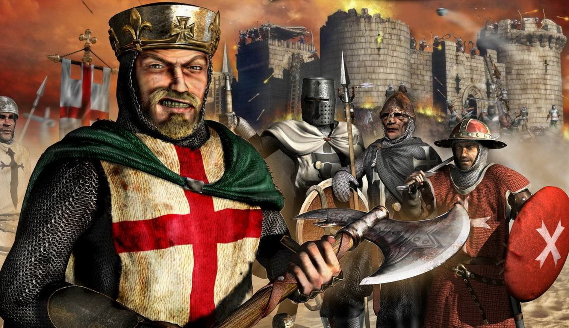 Stronghold crusader через стим фото 67
