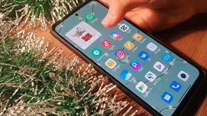 Делаю телефон эстетичным??Новогоднее оформление ❄?