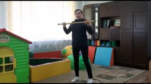 Правильная осанка у ребенка. Комплекс упражнений с гимнастической палкой.