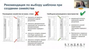 Рекомендация по выбору шаблона при создании семейства