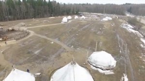 Этнопарк "Кочевник" Воздушная съемка