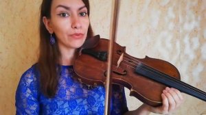 Как играть на скрипке.Уроки скрипки 6.Ведение смычка
