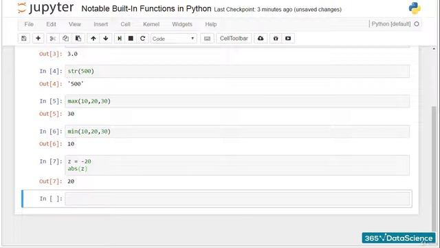 Part 29 Built in Functions in Python
