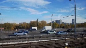 Метро, поездка Новокузнецкая-Варшавская (поезд до Варшавской) // 13 октября 2018