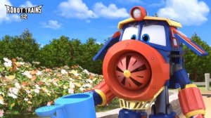 [Special Clip] Robot Trains in Danger #01 | Let's Rescue Robot Trains! | Robot Trains S2 | Highligh