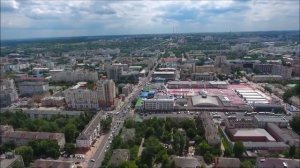 город БЕЛГОРОД с высоты птичьего полета