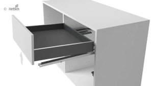 Push to open Silent pro zásuvkový systém AvanTech YOU s výsuvy Actro YOU