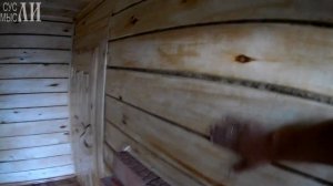 Полы в предбаннике. Завершение.