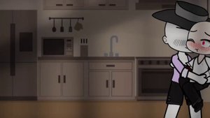 12 часов ночи. ты че опять жрешь?! (Offenderman x Splendorman, Slenderman x Sara)