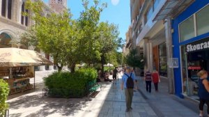 Athens, Greece Walking Tour - 4K - with Captions & Binaural Audio